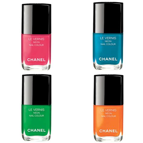 chanel neon nail colour|most popular Chanel nail polish.